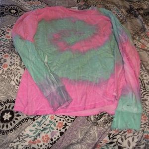 Tie dye long sleeve shirt!